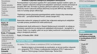 Stara wersja strony digital-tv.pl