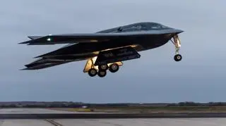 Startujący bombowiec B-2