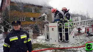 Strażacy kończą dogaszanie pożaru