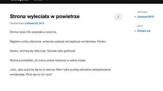 Strona została usunięta