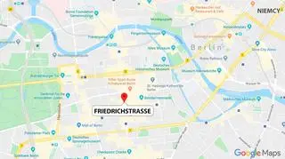 Strzały padły w jednym ze sklepów na Friedrichstrasse