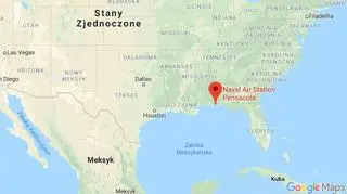 Strzelanina w bazie marynarki wojennej w Pensacola na Florydzie