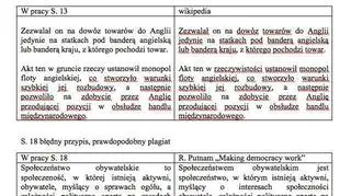 Studenci na FB wytykaili Goliszewskiemu korzystanie z ogólnodostępnych źródeł/ Facebook.com