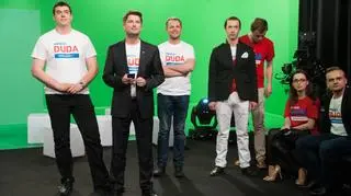 Studio wyborcze TVN24 od kuchni