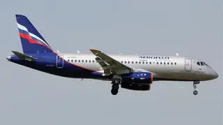 Suchoj Superjet rosyjskich linii Aerofłot