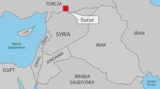 Suruc leży blisko granicy z Syrią