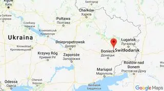 Switłodarsk w Donbasie