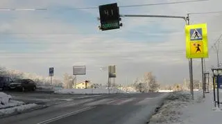 Sygnalizatory zostały zamontowane przy drogach powiatowych