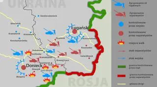 Sytuacja militarna w Donbasie - 17 sierpnia