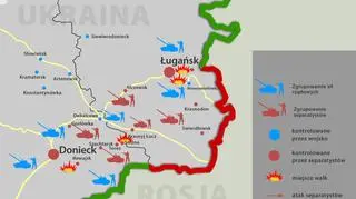 Sytuacja militarna w Donbasie - 25 sierpnia 2014