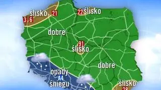 Sytuacja na drogach w kraju