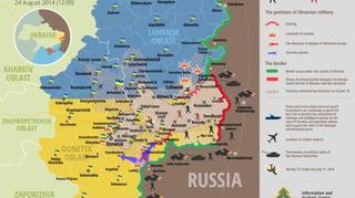 Sytuacja na froncie w dn. 24 sierpnia