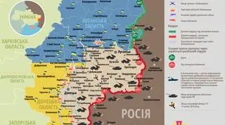 Sytuacja na froncie w Donbasie 27 marca wg Rady Narodowego Bezpieczeństwa i Obrony Ukrainy
