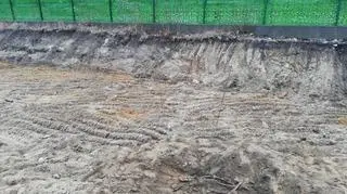 Szczątki znalazł operator koparki