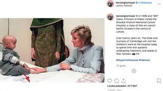 Szpital odwiedziła w 1996 roku i 1997 roku księżna Diana