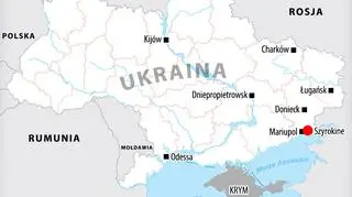 Szyrokine to niemal przedmieścia Mariupola