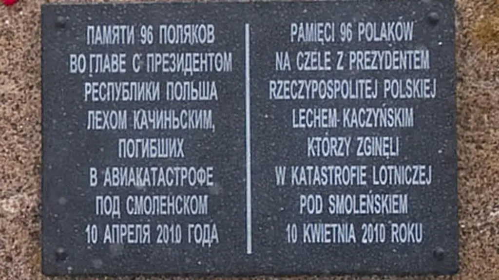 Tablica rosyjska (PAP)