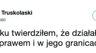 Tadeusz Truskolaski zareagował na decyzję białostockiego sądu