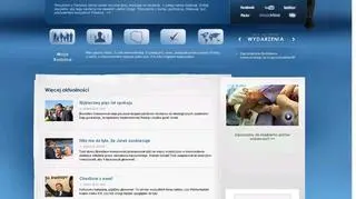 Tak do godz. 16.30 wyglądała strona bronislawkomorowski.pl