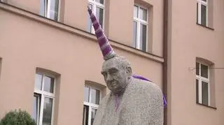 Tak obecnie wygląda pomnik Leona Schillera