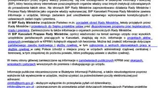 Tak straszą u Tuska (źródło: bip.KPRM.gov.pl)