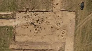 Tak wygląda teren prac 