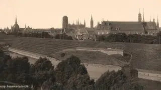 Tak wyglądał bastion w 1894 r. 