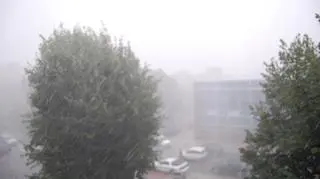 Tak wyglądał Gdańsk w czasie ulewy... (fot. Bartosz)