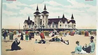 Tak wyglądała plaża w Świnoujściu 