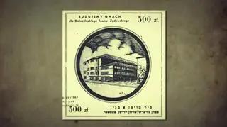 Tak wyglądały cegiełki, które można było kupić, by wspomóc budowę teatru