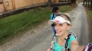 Tak z Marcinem finiszowaliśmy pierwszego dnia