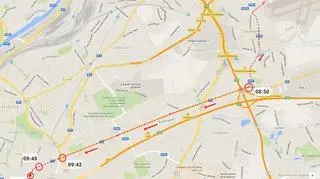 Taką trasę pokonał zamachowiec z lotniska