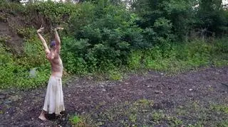 Taniec butoh w Porcie Praskim