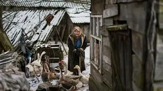 Tatiana Rajenok mieszka w Teremsi. Według oficjalnych danych mieszka tu 25 osób. Ale żyje już tylko połowa z nich