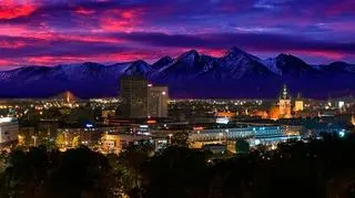 Tatry nocą w Gdańsku 