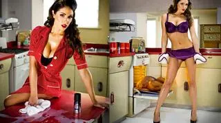 Te reklamy z Lucy Pinder też wzbudziły kontrowersje (fot. Lynx)