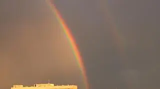 Tęcza nad Lublinem (fot. Tomasz)