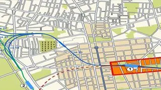 Tędy ma biec "łódzkie metro"