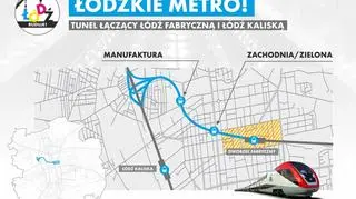 Tędy ma jeździć "metro"