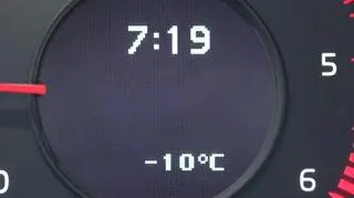 Temperatura w Kamiennej Górze we wtorkowy poranek spadła grubo poniżej 0