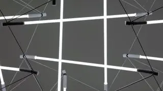 Tensegrity Space Frame Lights