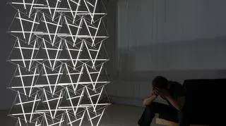 Tensegrity Space Frame Lights