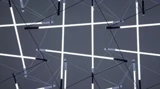 Tensegrity Space Frame Lights