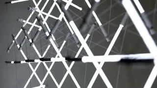 Tensegrity Space Frame Lights