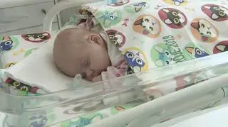 Teraz Lilianna waży już ponad trzy kologramy