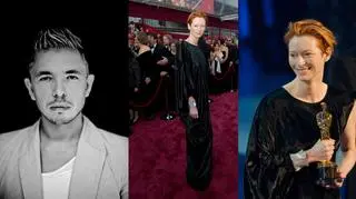 Tilda Swinton w sukni Lanvin zachwyciła Łukasza Jemioła