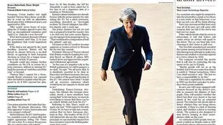 "Times" o odroczeniu brexitu 