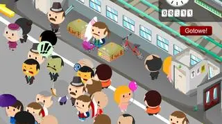 Tłok na kolei wg SLD