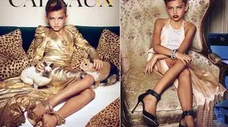 To m.in. te zdjęcia Thylane z paryskiego "Vogue'a" wywołały skandal