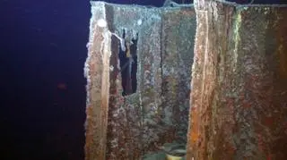 Toaleta na pokładzie "SS Gairsoppa" (Fot. Oddysey Marine)